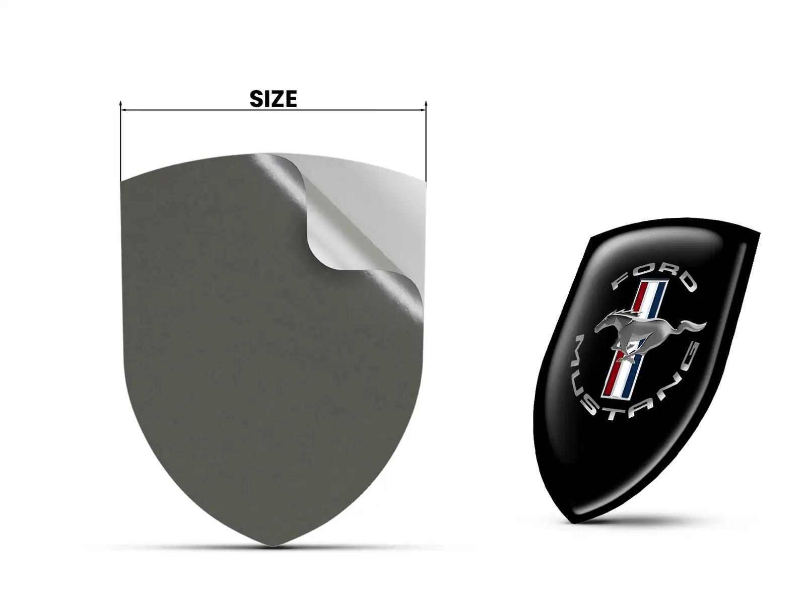 Ford Mustang Adesivi Aziendali Personalizzati Sport Tuning Moderni